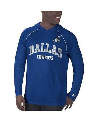 Мужская футболка с длинным рукавом Royal Distressed Dallas Cowboys Throwback G-III Extreme