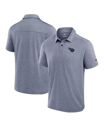 Men's Navy Tennessee Titans Front Office Tech Polo Shirt Fanatics Signature