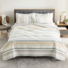 Sonoma Goods For Life® Плимутское тканое одеяло или лоскутное одеяло в полоску, окрашенное в полоску SONOMA