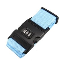 Luggage Strap Suitcase Belt With Buckle, Combination Lock, Travel Packing Accessory Unique Bargains