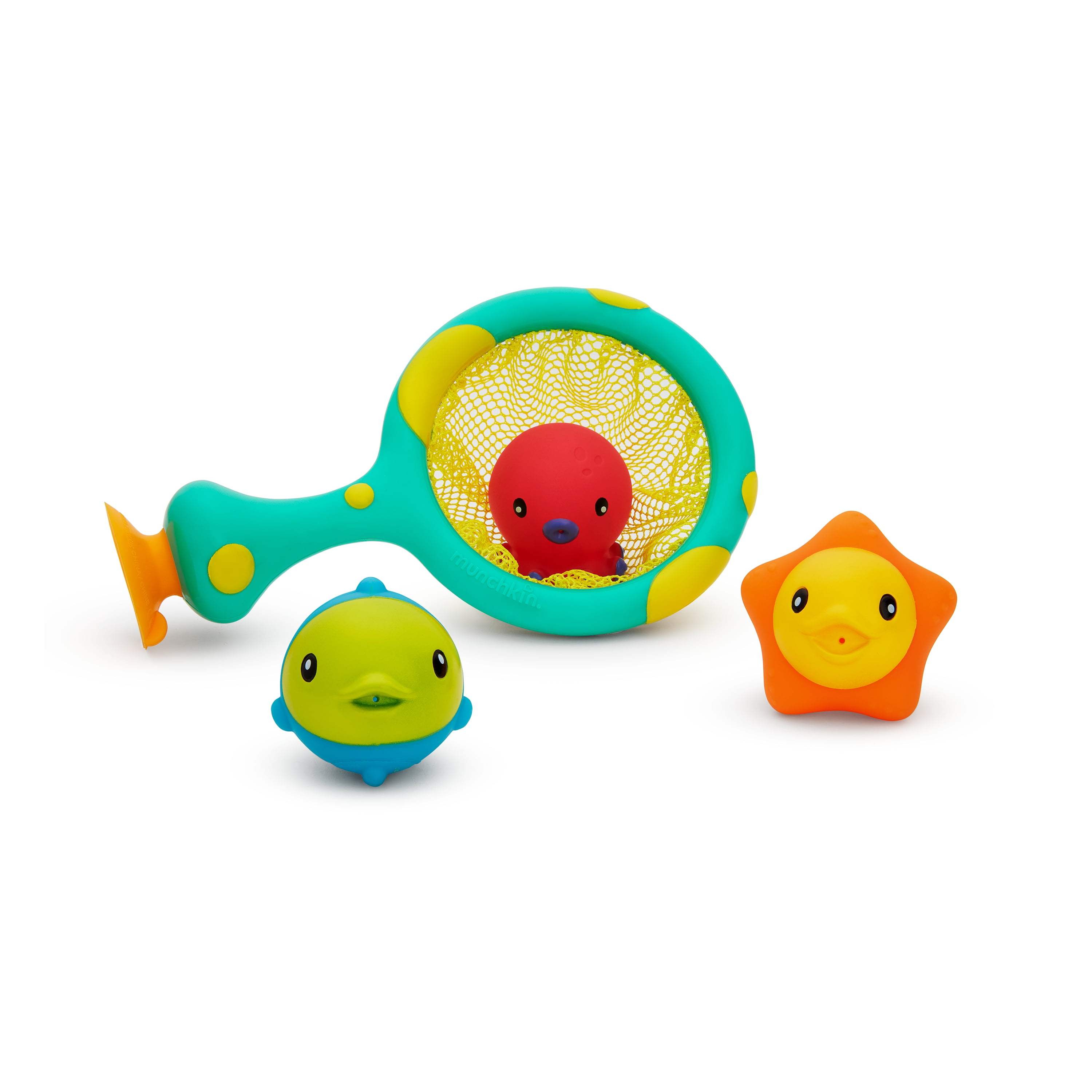 Munchkin® Catch & Score Hoop™ 2-in-1 Baby and Toddler Bath Toy, Multi-Color, Unisex Munchkin