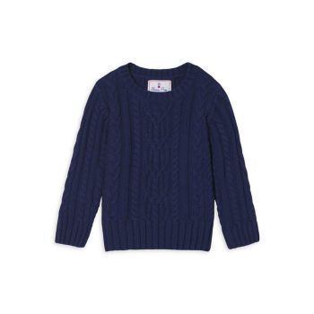Little Kid's &amp; Kid's Fishers Cable Knit Sweater Classic Prep