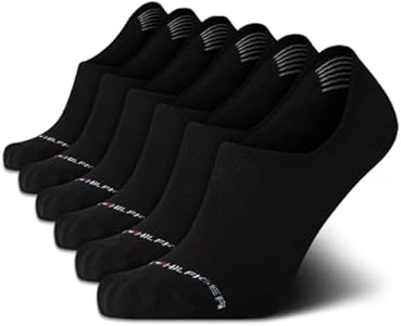 Tommy Hilfiger Women's Socks - Lightweight Ultra No Show Liners (6 Pack) Tommy Hilfiger