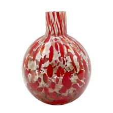 Sonoma Goods For Life® Amber Confetti Bottle Neck Vase Table Decor SONOMA