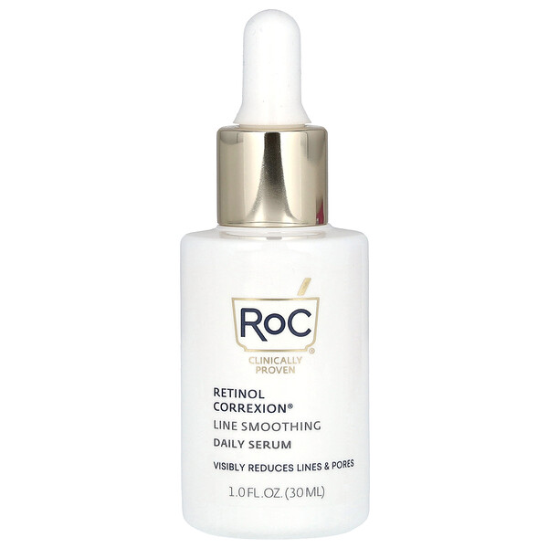 Retinol Correxion, ежедневная сыворотка для разглаживания морщин, 1 жидкая унция (30 мл) RoC