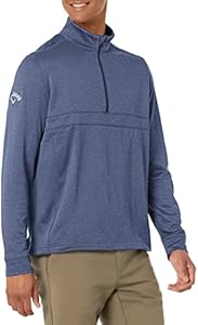 Мужская Базовая Майка Callaway Swingtech Waffle Midweight 1/4 Zip Callaway