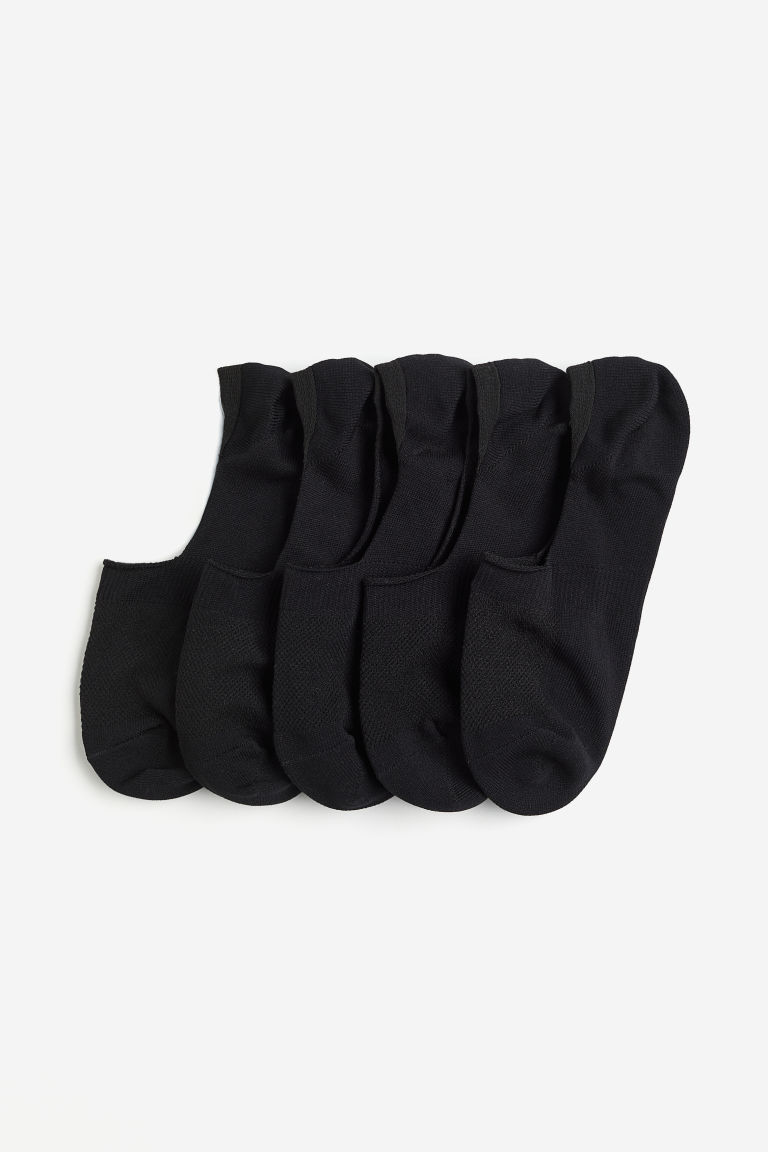Комплект из 5 спортивных носков-неявок DryMove™ H&M