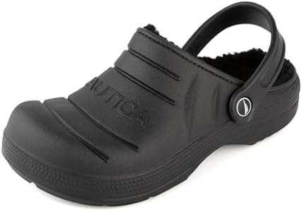 Nautica Women's Clogs - Athletic Sports Sandal - Water Shoes Slip-On with Adjustable Back Strap - Beach Sports Shoe - River Edge Nautica