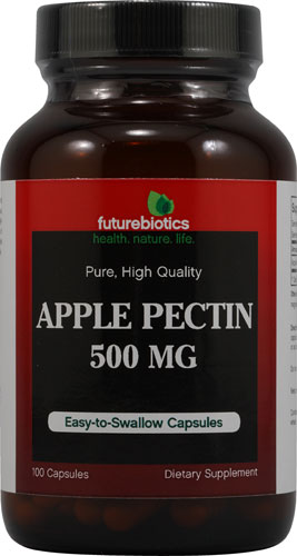 Futurebiotics Яблочный пектин — 500 мг — 100 капсул FutureBiotics