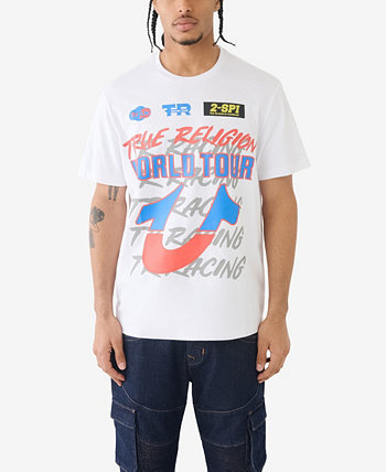 Мужские футболки Tr Racing с коротким рукавом True Religion