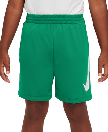 Тренировочные шорты с графическим рисунком Big Boys Multi Dri-FIT Nike
