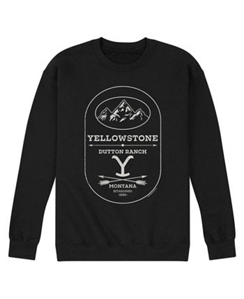 Мужская флисовая толстовка с логотипом Yellowstone Y и стрелками AIRWAVES