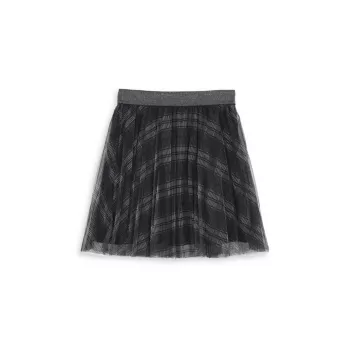 Girl's Plaid Pleated Skirt Mini Molly