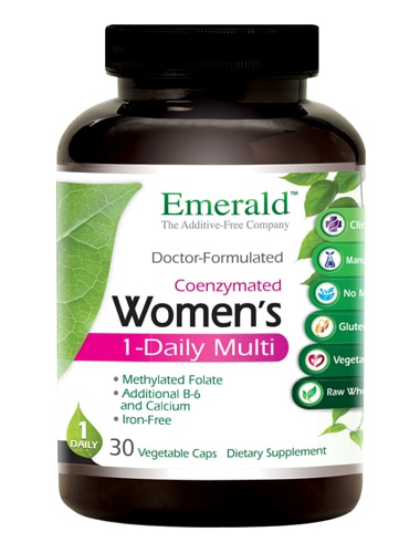 Emerald Labs Женские мультивитамины на 1 день — 30 растительных капсул Emerald Labs