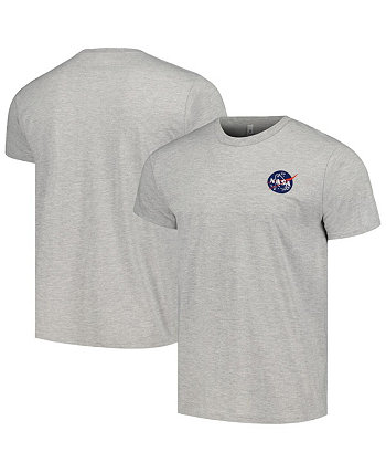 Мужская и женская футболка NASA Heather Grey Mad Engine