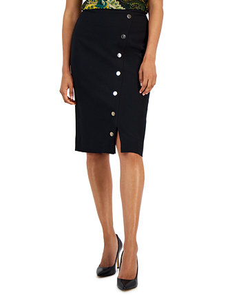 Женская юбка-карандаш из искусственного меха с застежкой спереди Kasper