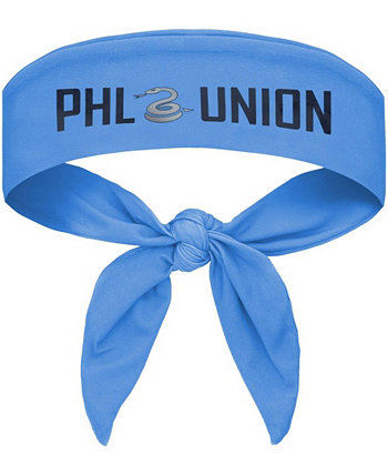 Голубая повязка на голову Philadelphia Union с завязками на спине Vertical Athletics