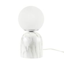 INK+IVY Nelia Frosted Glass Globe Table Lamp INK+IVY