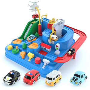 Adventure Race Tracks Car Toddler Kids Toys for Age 2 3 4 5 6 7 Year Old Boys Girls Cars Games for Birthday Gift Puzzles Cars Preschool Educational Games NETNEW