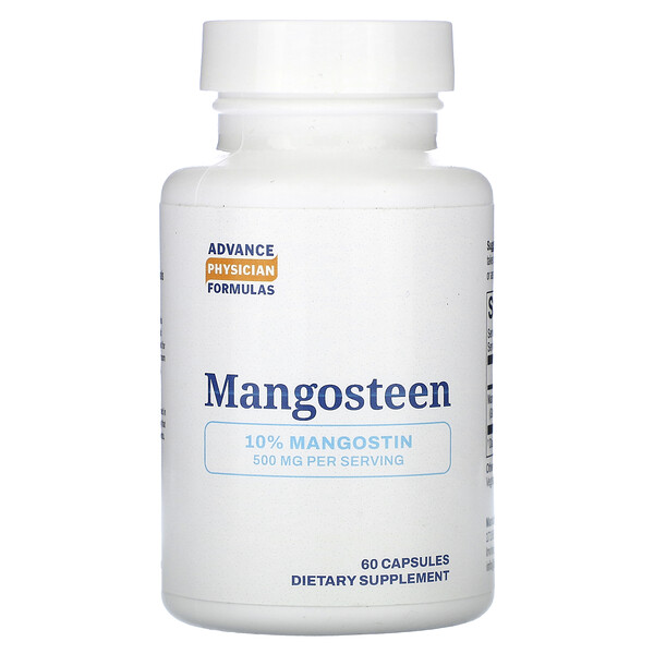 Мангостин, 500 мг, 60 капсул Advance Physician Formulas
