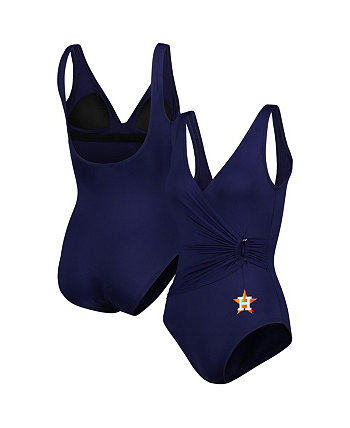 Женский цельный купальник темно-синего цвета Houston Astros Pearl Clara Tommy Bahama