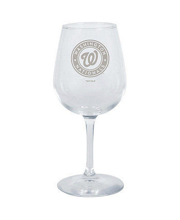 Washington Nationals 12.75 Oz Stemmed Wine Glass Memory Company