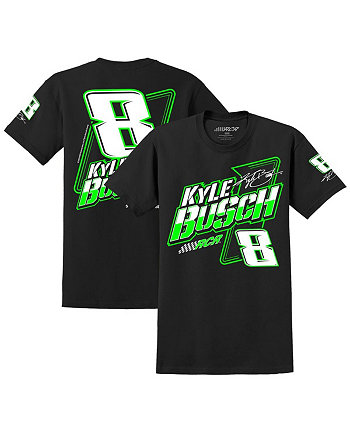 Мужская черная футболка Kyle Busch Xtreme Richard Childress Racing Team Collection