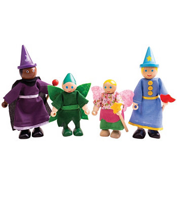 - Fantasy Dolls Set, 4 Piece Bigjigs Toys