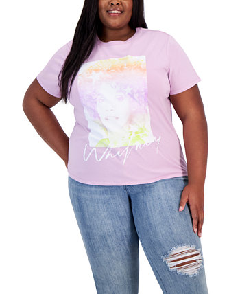 Модная хлопковая футболка больших размеров Whitney Grayson Threads, The Label