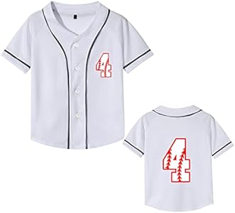 Yuji Itadori Toddler Boy Birthday Shirt Baseball Jersey Kids Outfit 2nd 3rd 4 Year Old Birthday T-Shirts Yuji Itadori