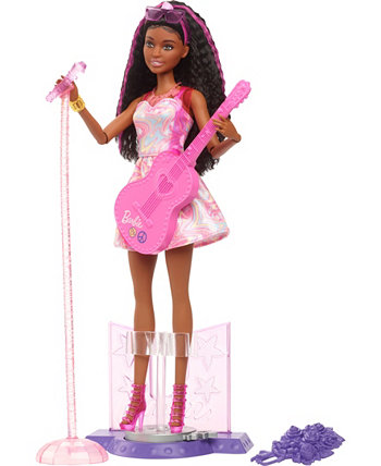 Кукла поп-звезды, посвященная 65-летию карьеры, и 10 аксессуаров, включая сцену с функцией движения Barbie
