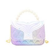 Kid's Mermaid Tail Pearl Handle Bag Zomi Gems + Tiny Treats