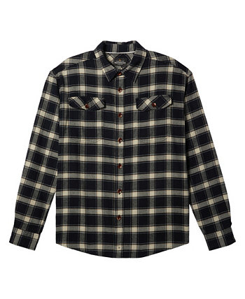 Мужская Повседневная рубашка Quiksilver Waterman Sundowner Flannel с длинным рукавом Quiksilver Waterman