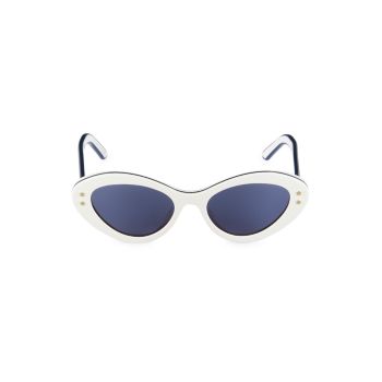Солнцезащитные очки-бабочки DiorPacific B1U 54,5 мм Dior
