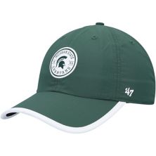 Мужская регулируемая шляпа зеленого цвета Michigan State Spartans Microburst Clean Up '47 Unbranded