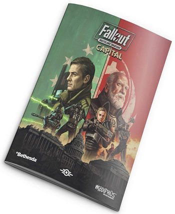 Книга Fallout Wasteland Warfare Capital Rules Expansion RPG Modiphius