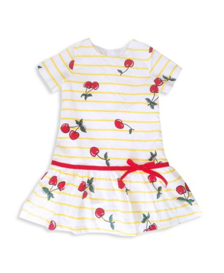 Little Girl's Cherry-Print Dress Joe-Ella