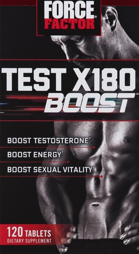 Test X180 Boost™ - Бустер тестостерона -- 120 таблеток Force Factor