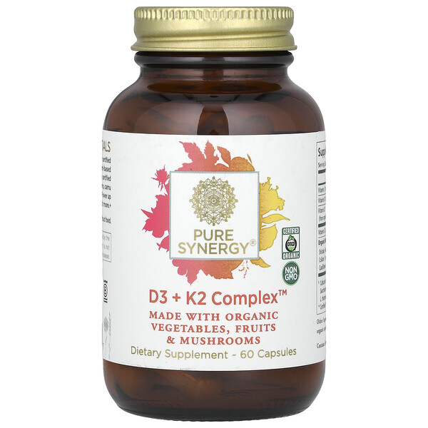 D3 + K2 Complex - 60 капсул - Pure Synergy Pure Synergy