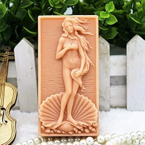 Peony Flower Silicone Soap Molds Soap Molds for Soap Making Silicon Molds for Soaps DIY Craft Handmade Soap Candle Plaster Resin Mould (14165) GRAINRAIN