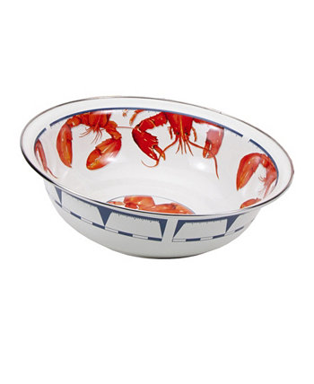 Сервировочная миска с эмалированной посудой для омаров Golden Rabbit