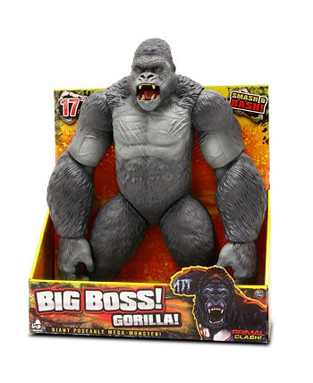 Фигурка Primal Clash Big Boss Gorilla 17 дюймов Lanard