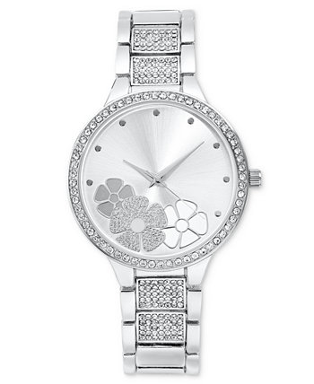 Женские серебристые часы-браслет 37 мм, созданные для Macy's I.N.C. International Concepts