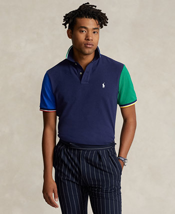 Мужская Хлопковая Рубашка Polo Ralph Lauren в Стиле Поло Polo Ralph Lauren