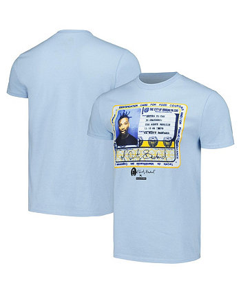 Мужская и женская голубая футболка с лицензией ODB Reason