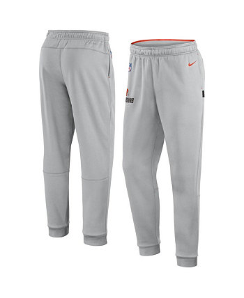 Мужские серые спортивные брюки Cleveland Browns Sideline с логотипом Nike