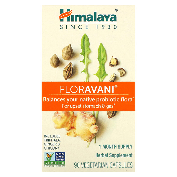 FlorAvani, 90 вегетарианских капсул Himalaya