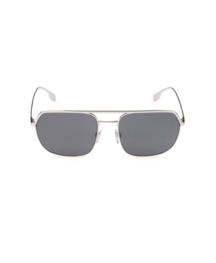 Квадратные солнцезащитные очки 63 мм Bottega Veneta