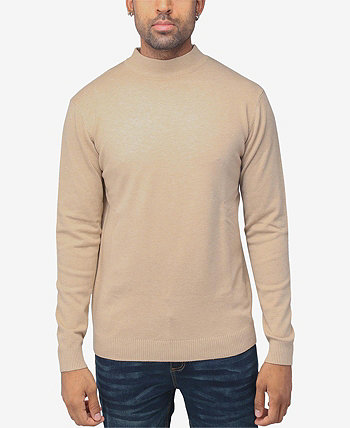 Мужской пуловер средней тяжести Basice с воротником-стойкой X-Ray