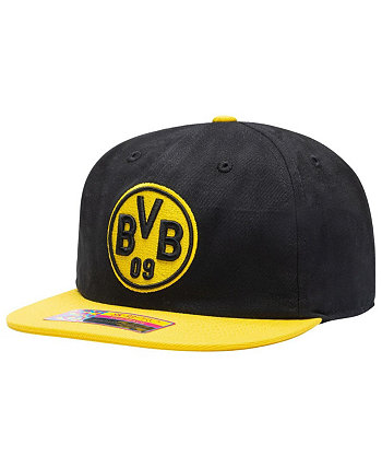 Мужская черная кепка Borussia Dortmund Swingman Snapback Fan Ink